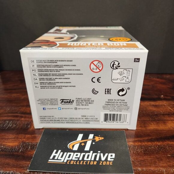 Parks and Recreation Hunter Ron CHASE Funko PoP! Vinyl Figure - Picture 6 of 7